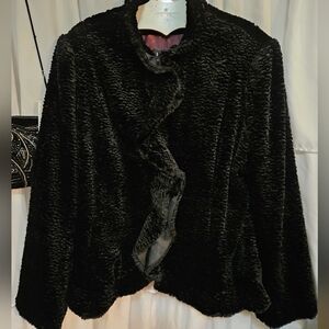 Vintage 1 Madison Reversible Faux Fur Coat